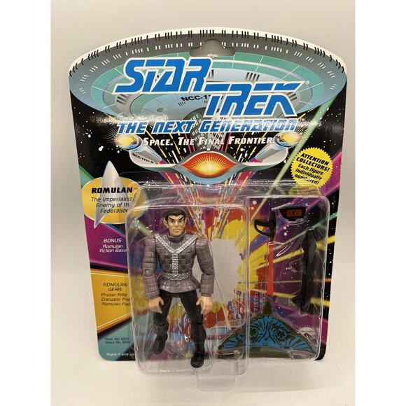 Star Trek Next Generation ROMULAN Action Figure Playmates TNG - NEW - Picture 1 of 10